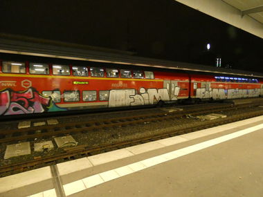 Graffiti Train - Photo by TagHagel - foim (2017)
