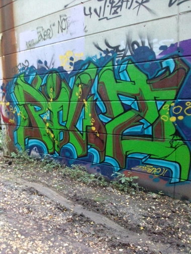 Graffiti Wall - Photo by TagHagel - Pilz, Pilzone, Essen (2015)
