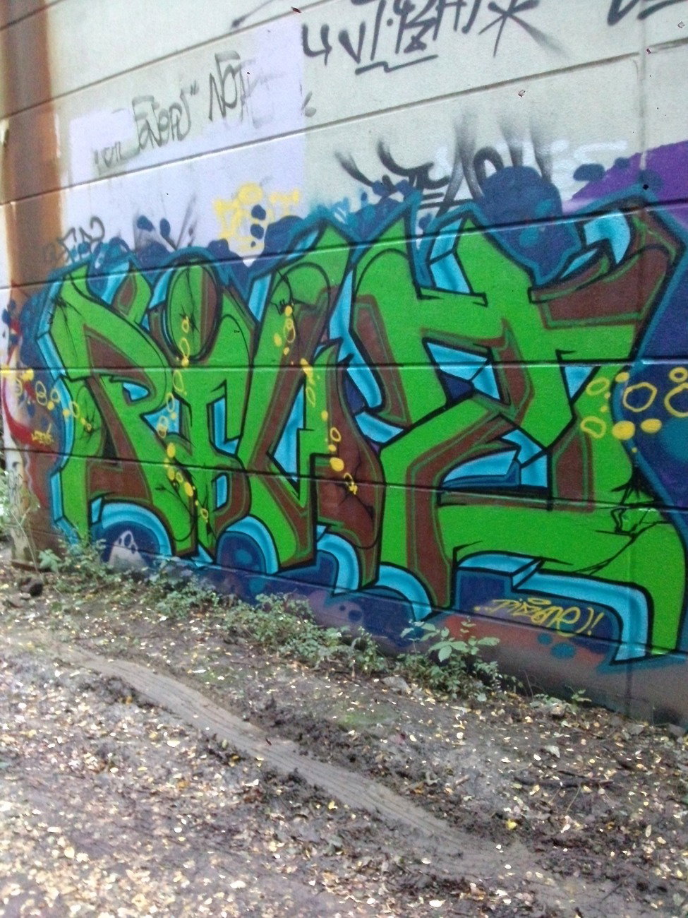 Graffiti Wall - Photo by TagHagel - Pilz, Pilzone, Essen (2015)