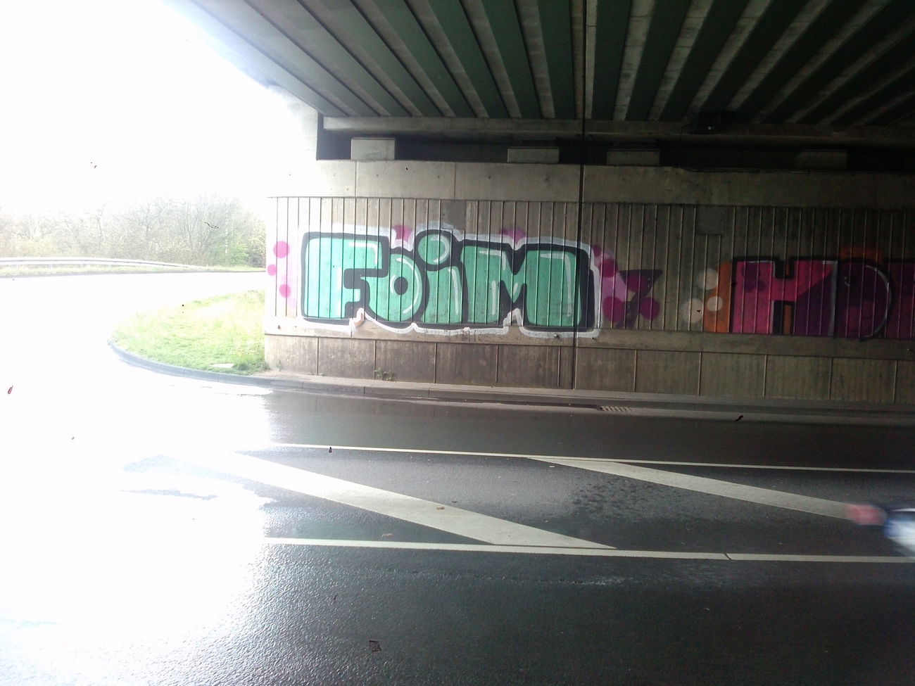 Graffiti Bombing - Photo by TagHagel - foim, home, köln
