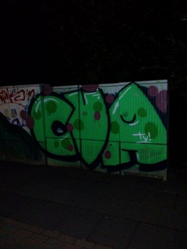 Graffiti Bombing - Photo by TagHagel - CVA, TV, TVS (2015)