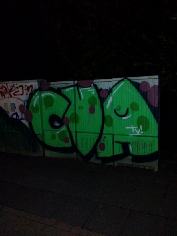 Graffiti Bombing - Photo by TagHagel - CVA, TV, TVS (2015)