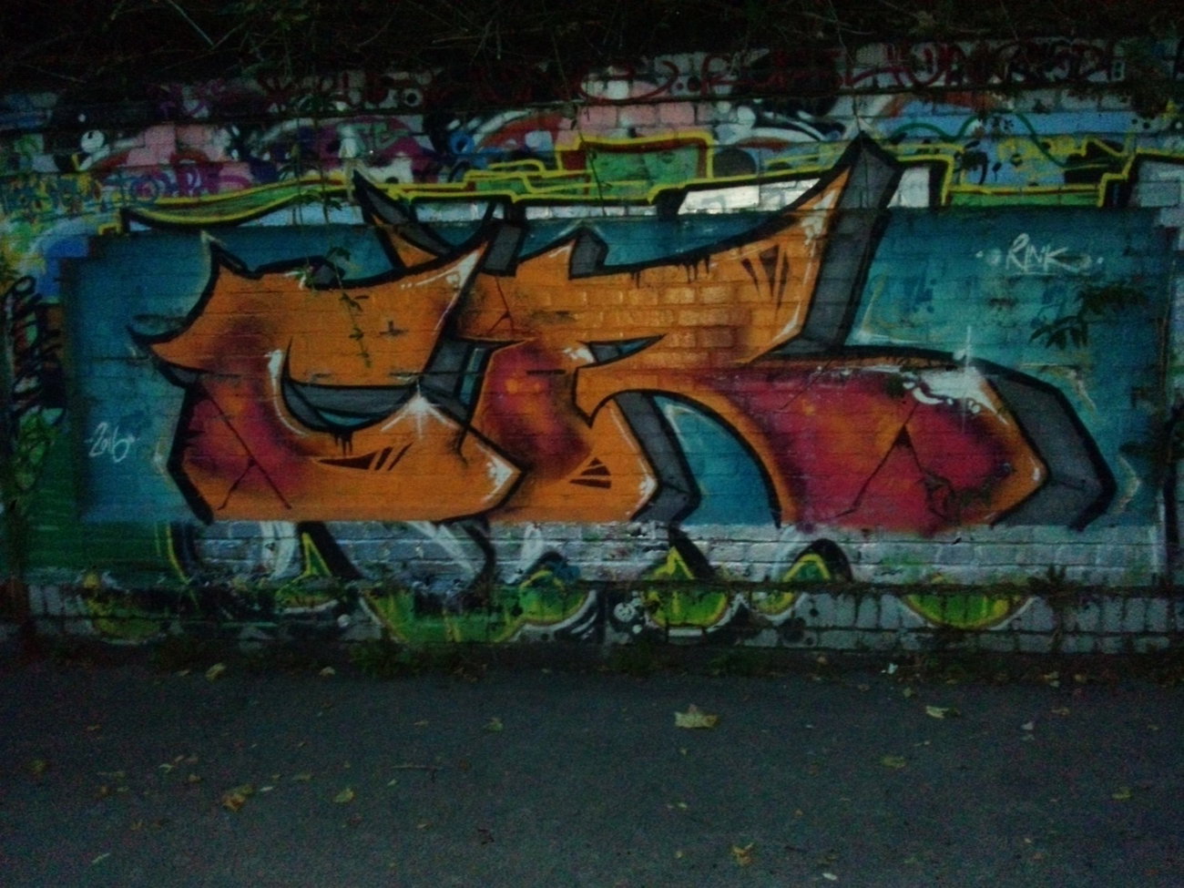 Graffiti Wall - Photo by TagHagel - cr, timbo, essen (2016)