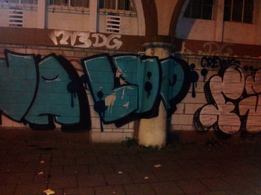 Graffiti Bombing - Photo by TagHagel - CVA, LYP (2014)