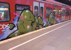 Graffiti Train - Photo by TagHagel - Upps (2018)