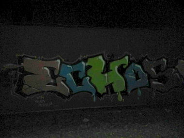 Graffiti Bombing - Photo by TagHagel - Echos, Echo, Wir