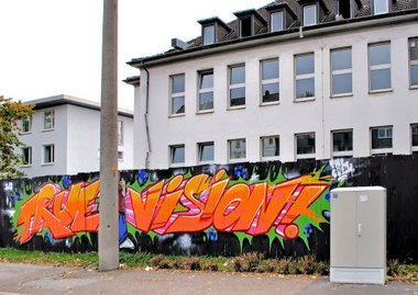 Graffiti Wall - Photo by TagHagel - True, Vision, TVS (2012)