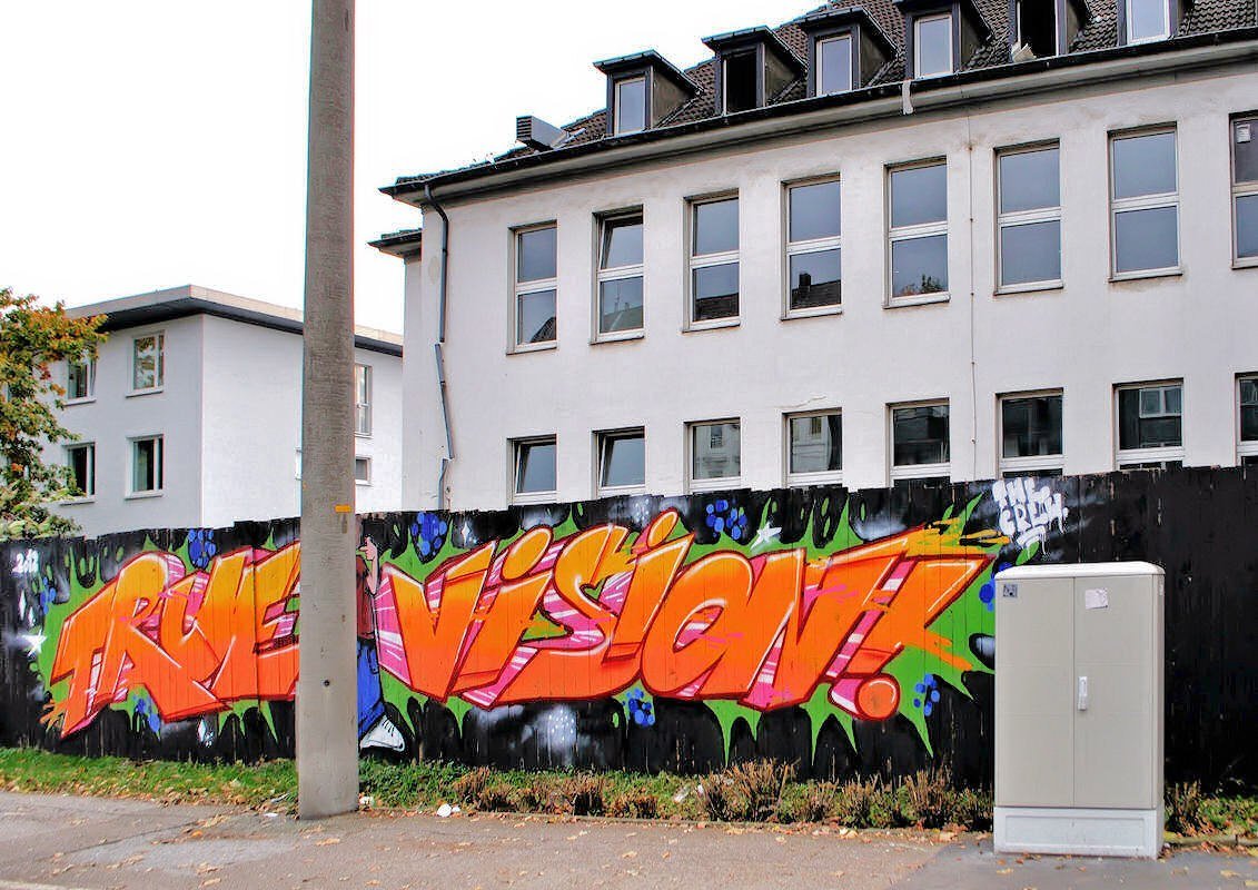 Graffiti Wall - Photo by TagHagel - True, Vision, TVS (2012)