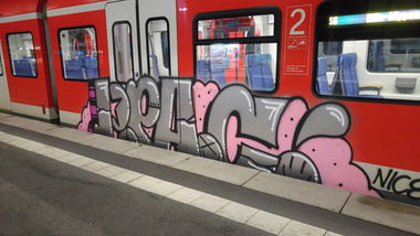 Graffiti Train - Photo by TagHagel (2017)
