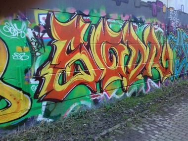 Graffiti Wall - Photo by TagHagel - SB, Soda, SODR (2015)