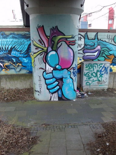 Graffiti Bombing - Photo by TagHagel - Essen