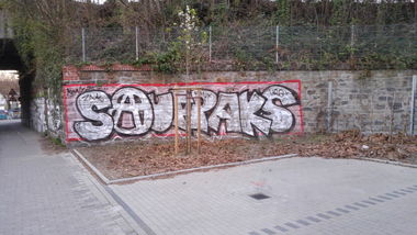 Graffiti Bombing - Photo by TagHagel - Zak, faux, kaizr (2017)