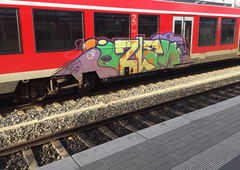 Graffiti Wall - Photo by TagHagel - Alles, Gude, Ozlem (2017)