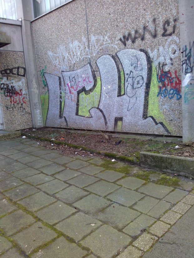 Graffiti Bombing - Photo by TagHagel - Lch, coco, man