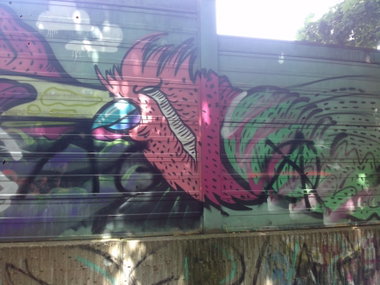 Graffiti Wall - Photo by TagHagel - character, essen
