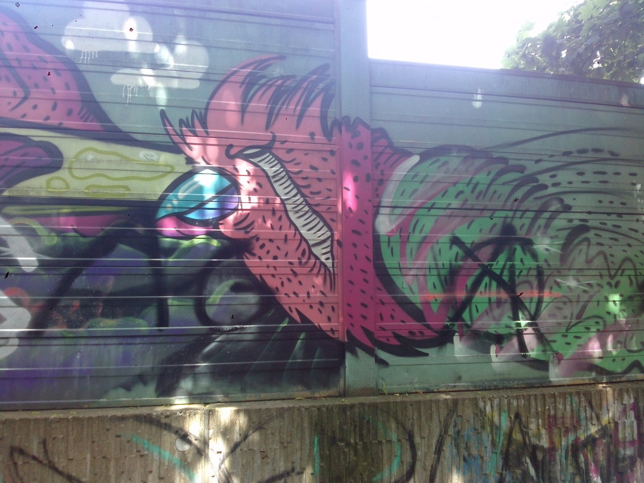 Graffiti Wall - Photo by TagHagel - character, essen