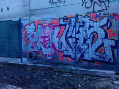 Graffiti Wall - Photo by TagHagel - Beik, 357, c45 (2015)