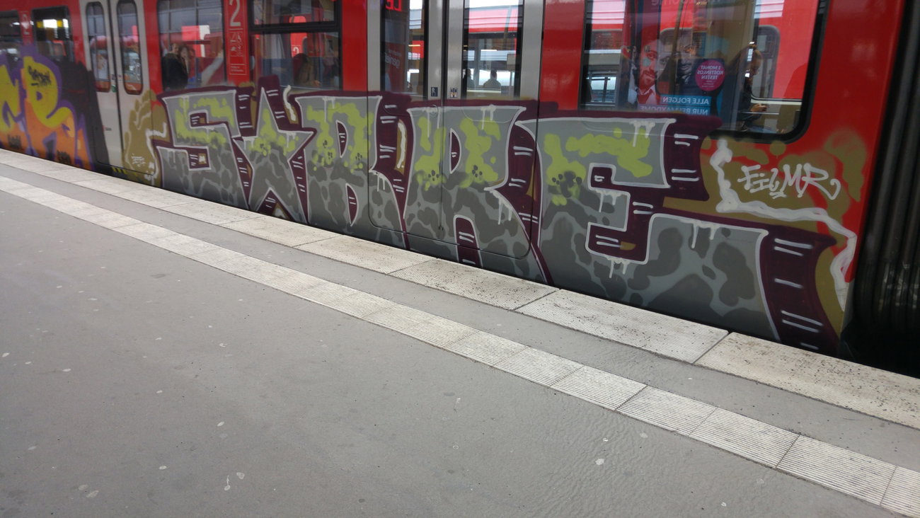 Graffiti Wall - Photo by TagHagel - sobre, essen (2017)