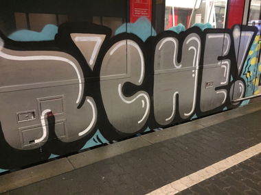 Graffiti Train - Photo by TagHagel (2017)