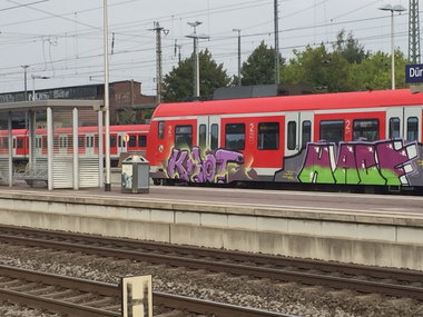 Graffiti Wall - Photo by TagHagel - Kaot, HACF, Goth (2016)