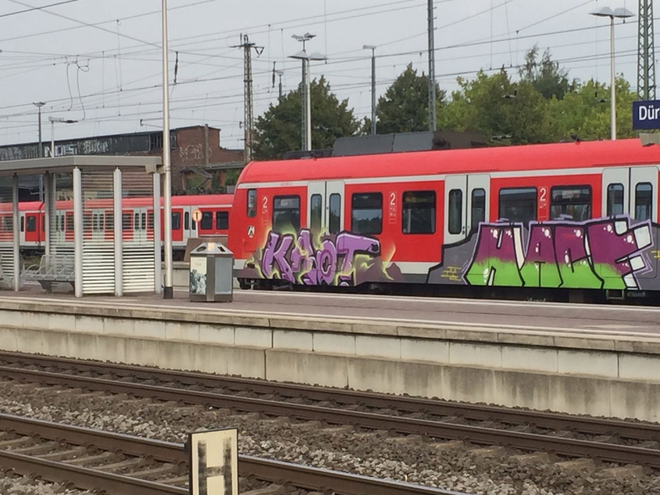 Graffiti Wall - Photo by TagHagel - Kaot, HACF, Goth (2016)
