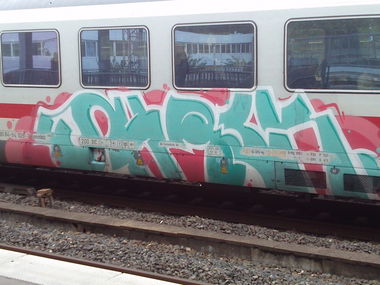 Graffiti Train - Photo by TagHagel (2016)