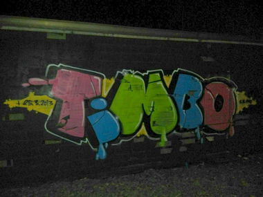 Graffiti Bombing - Photo by TagHagel - Timbo, Rink, Bube