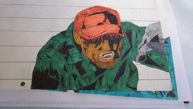 Graffiti Sketch - Photo by TagHagel (2012)