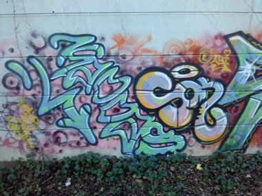 Graffiti Wall - Photo by TagHagel - Son, Essen, Abi (2015)