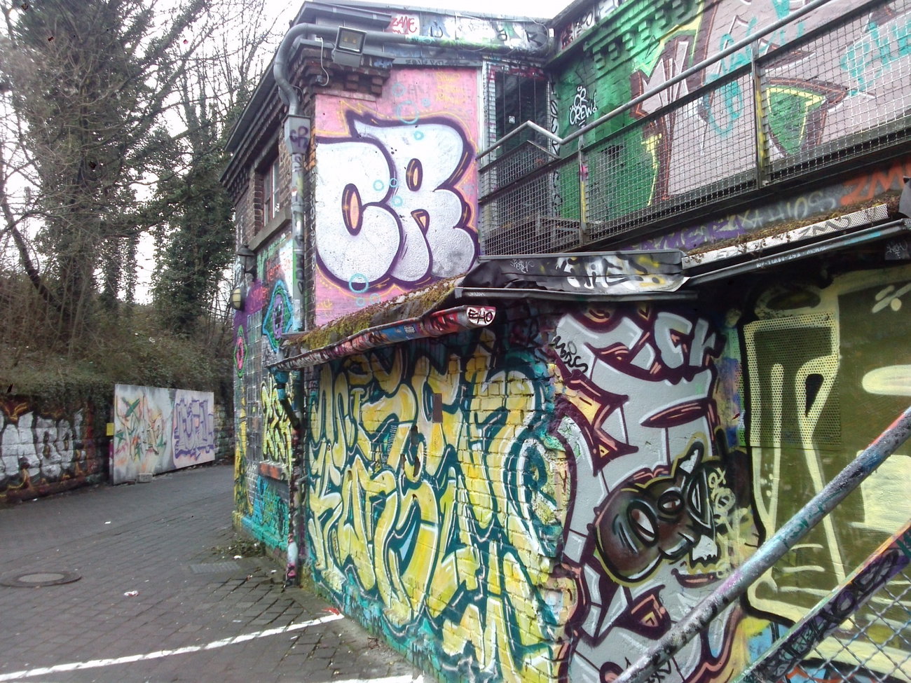 Graffiti Wall - Photo by TagHagel - cr, mülheim