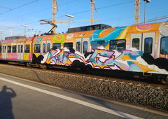 Graffiti Train - Photo by TagHagel - Krice, luck, ? (2017)