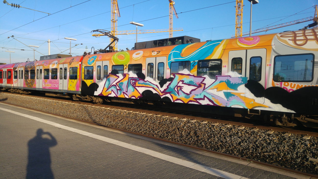 Graffiti Train - Photo by TagHagel - Krice, luck, ? (2017)