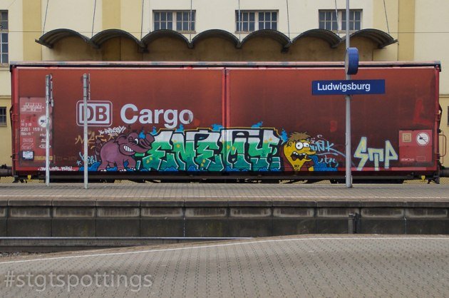 Graffiti Train - Photo by TagHagel - Enemy