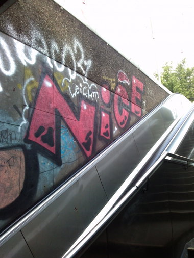Graffiti Wall - Photo by TagHagel - Nice, NC, Leicht (2015)