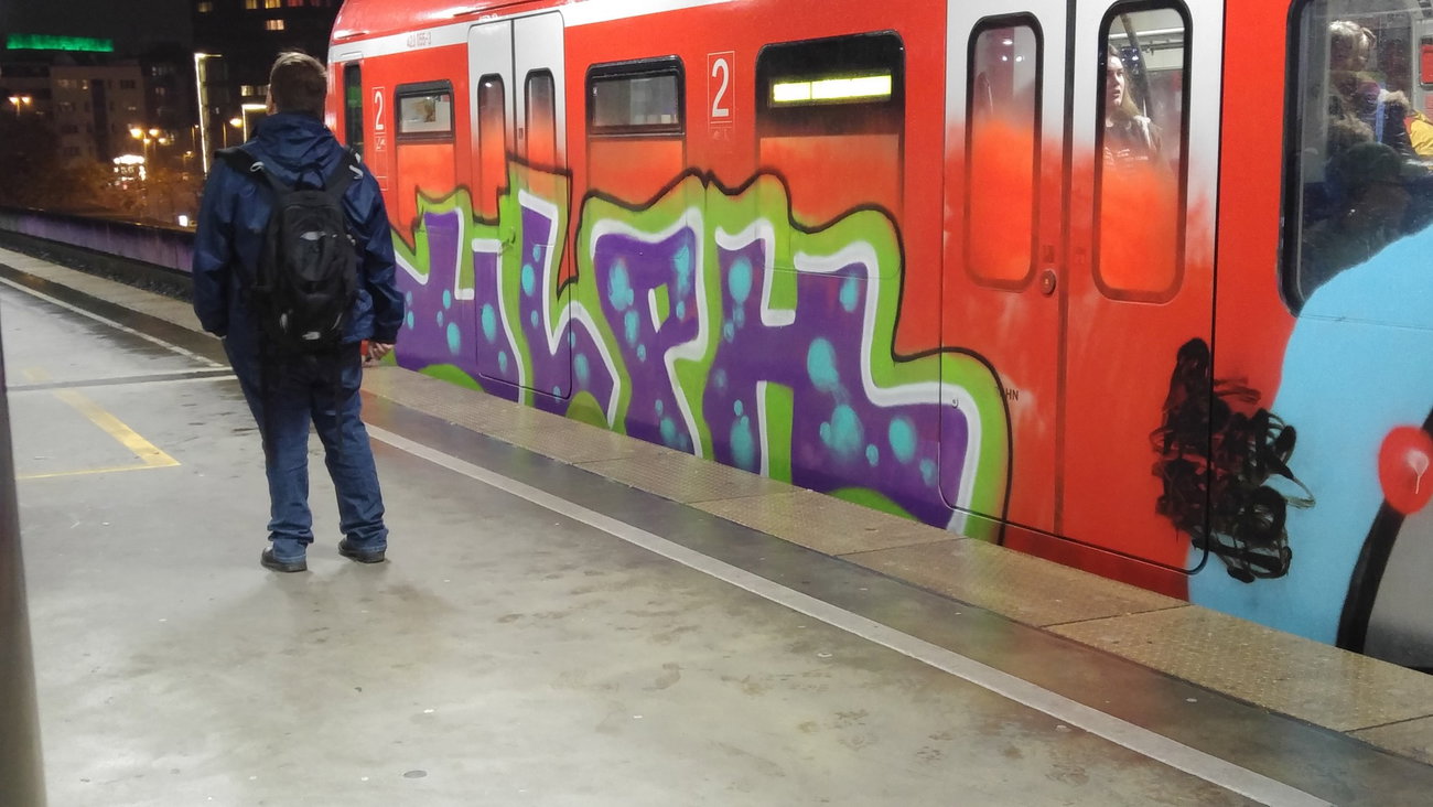 Graffiti Wall - Photo by TagHagel - ULPH, Köln, Cologne (2016)