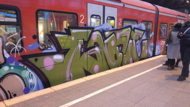 Graffiti Train - Photo by TagHagel - Upps (2018)