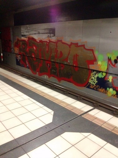 Graffiti Bombing - Photo by TagHagel - Rambo, Köln, Cologne