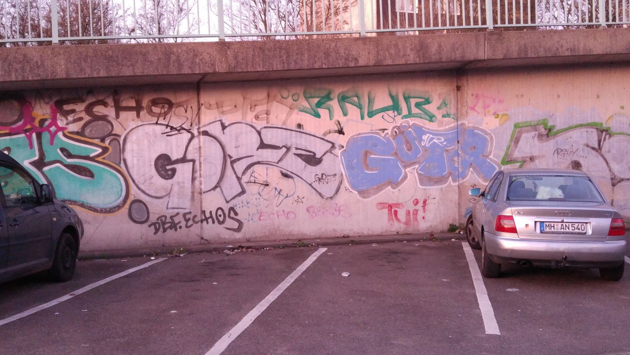 Graffiti Bombing - Photo by TagHagel - Gore, Raub, Dbf