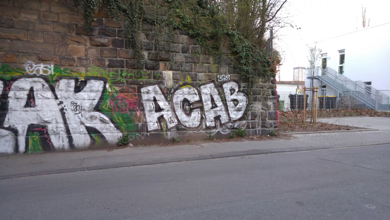 Graffiti Bombing - Photo by TagHagel - Acab, az, mülheim (2016)