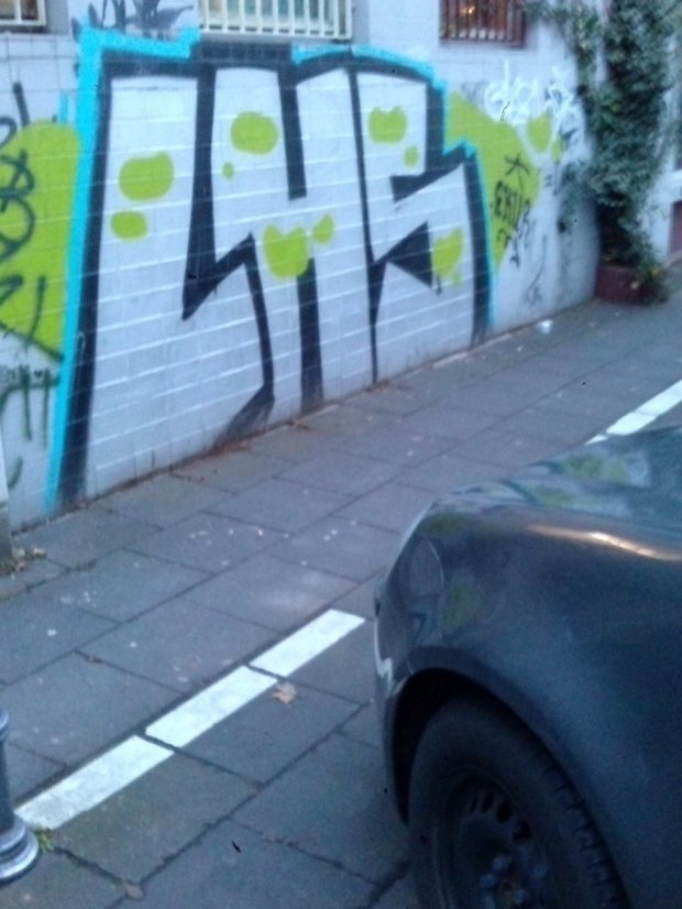 Graffiti Bombing - Photo by TagHagel - LHS, Cologne, Köln