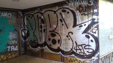 Graffiti Wall - Photo by TagHagel - Popr, poer, ats (2016)