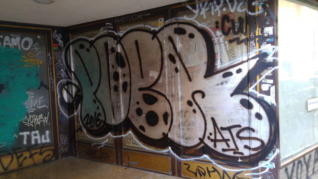 Graffiti Wall - Photo by TagHagel - Popr, poer, ats (2016)