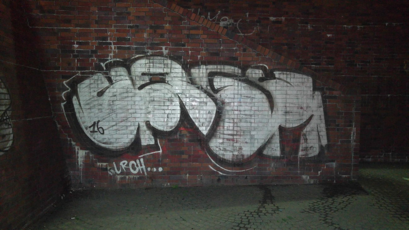 Graffiti Wall - Photo by TagHagel - Urgh, zak, faux (2016)