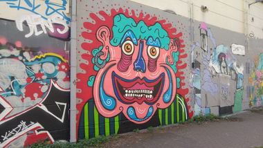 Graffiti Street Art - Photo by TagHagel - Streetart, character, essen (2017)