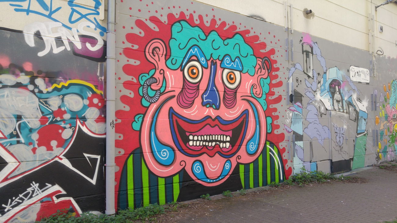 Graffiti Street Art - Photo by TagHagel - Streetart, character, essen (2017)