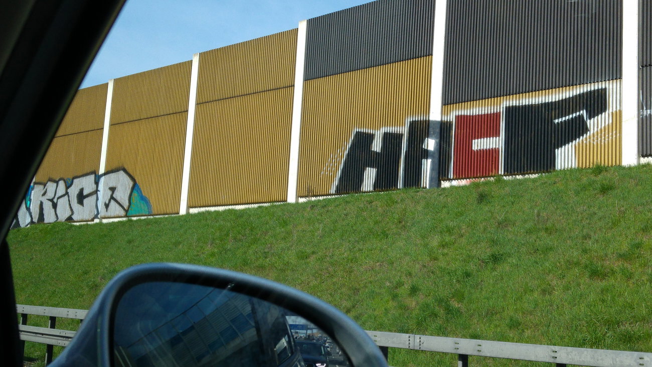 Graffiti Wall - Photo by TagHagel - hacf, krice, köln (2016)