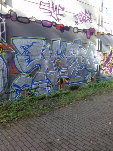 Graffiti Wall - Photo by TagHagel - SKEM, Essen (2015)