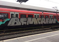 Graffiti Train - Photo by TagHagel - BFMCREW, BFM, BFMS (2017)