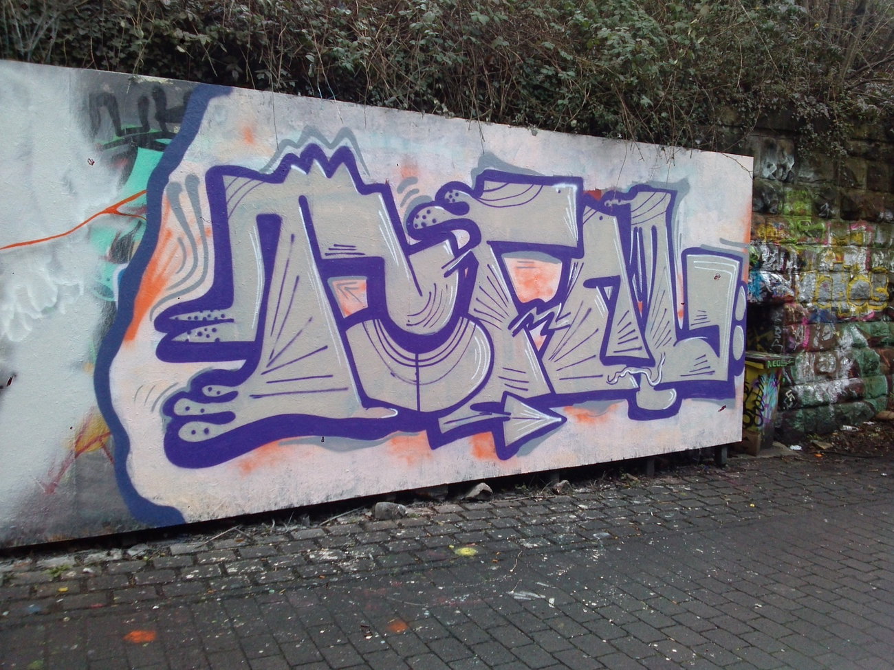 Graffiti Wall - Photo by TagHagel - Mülheim (2016)