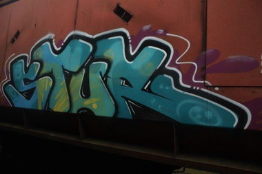 Graffiti Train - Photo by TagHagel - Stur, CR, CRS